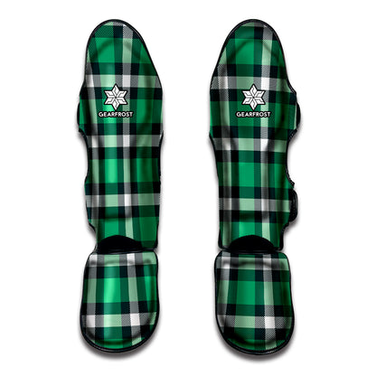 Irish St. Patrick's Day Plaid Print Muay Thai Shin Guard