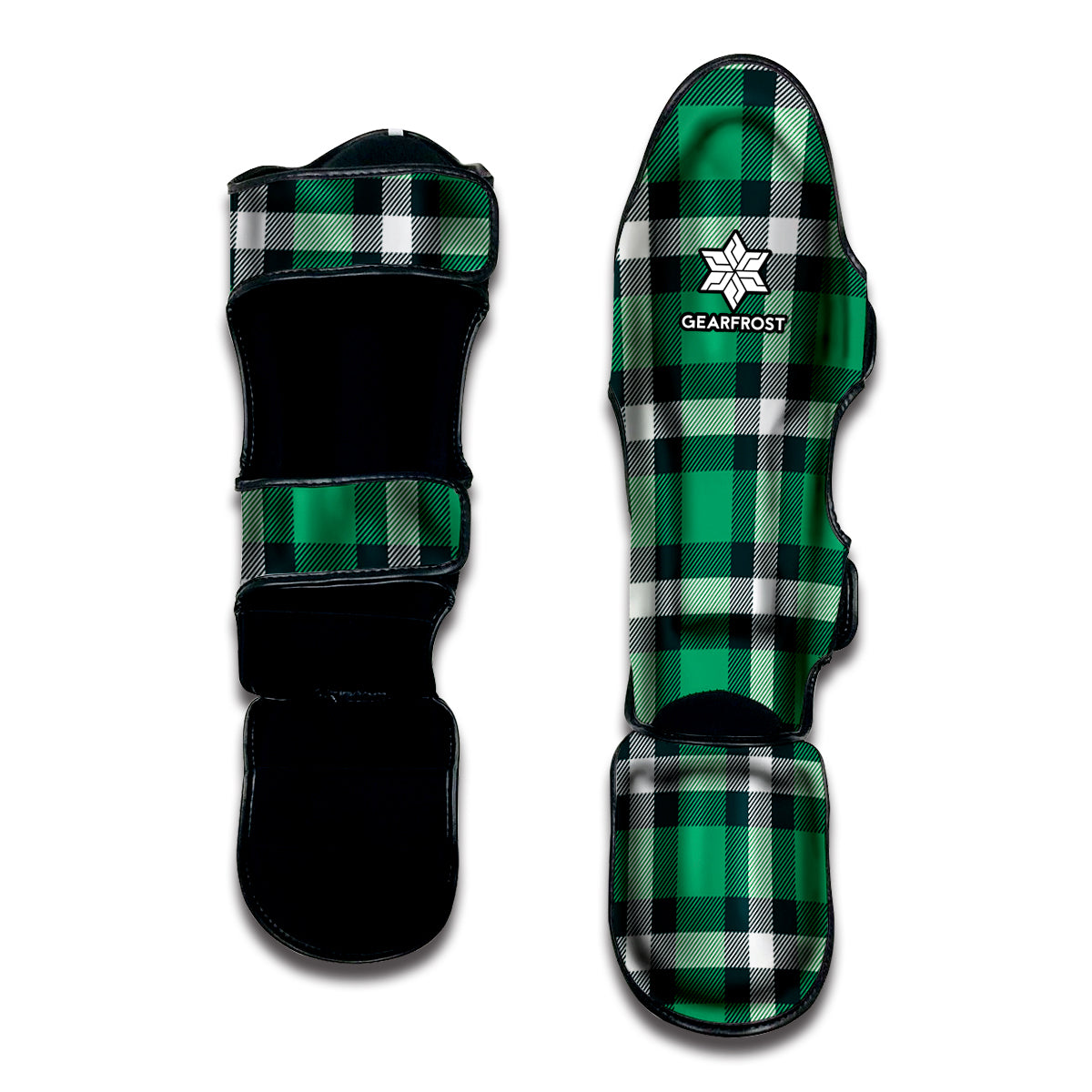 Irish St. Patrick's Day Plaid Print Muay Thai Shin Guard