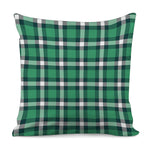 Irish St. Patrick's Day Plaid Print Pillow Cover