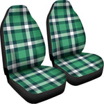 Irish St. Patrick's Day Plaid Print Universal Fit Car Seat Covers