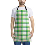 Irish St. Patrick's Day Tartan Print Apron