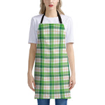 Irish St. Patrick's Day Tartan Print Apron
