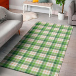 Irish St. Patrick's Day Tartan Print Area Rug