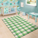 Irish St. Patrick's Day Tartan Print Area Rug