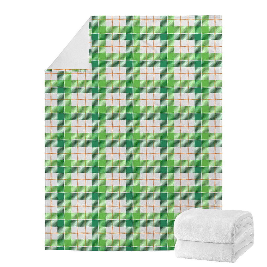 Irish St. Patrick's Day Tartan Print Blanket