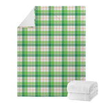 Irish St. Patrick's Day Tartan Print Blanket
