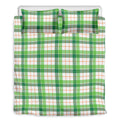 Irish St. Patrick's Day Tartan Print Duvet Cover Bedding Set