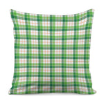 Irish St. Patrick's Day Tartan Print Pillow Cover