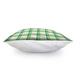 Irish St. Patrick's Day Tartan Print Pillow Cover