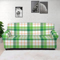Irish St. Patrick's Day Tartan Print Sofa Cover