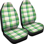 Irish St. Patrick's Day Tartan Print Universal Fit Car Seat Covers
