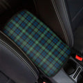 Irish Tartan Pattern Print Car Center Console Cover