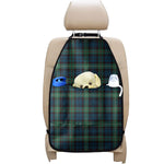 Irish Tartan Pattern Print Car Seat Organizers