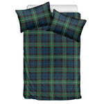 Irish Tartan Pattern Print Duvet Cover Bedding Set
