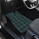 Irish Tartan Pattern Print Front Car Floor Mats