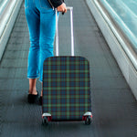 Irish Tartan Pattern Print Luggage Cover