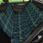 Irish Tartan Pattern Print Pet Car Back Seat Cover