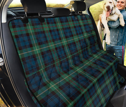 Irish Tartan Pattern Print Pet Car Back Seat Cover