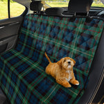 Irish Tartan Pattern Print Pet Car Back Seat Cover