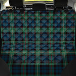 Irish Tartan Pattern Print Pet Car Back Seat Cover