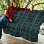 Irish Tartan Pattern Print Quilt