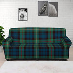 Irish Tartan Pattern Print Sofa Cover