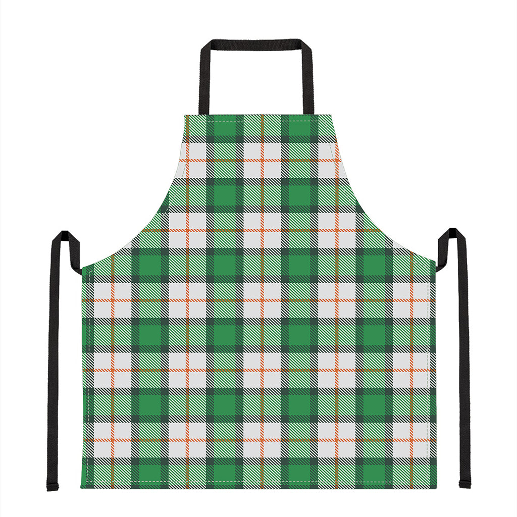 Irish Tartan St. Patrick's Day Print Apron