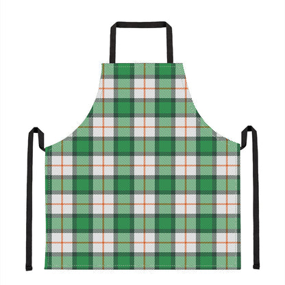 Irish Tartan St. Patrick's Day Print Apron