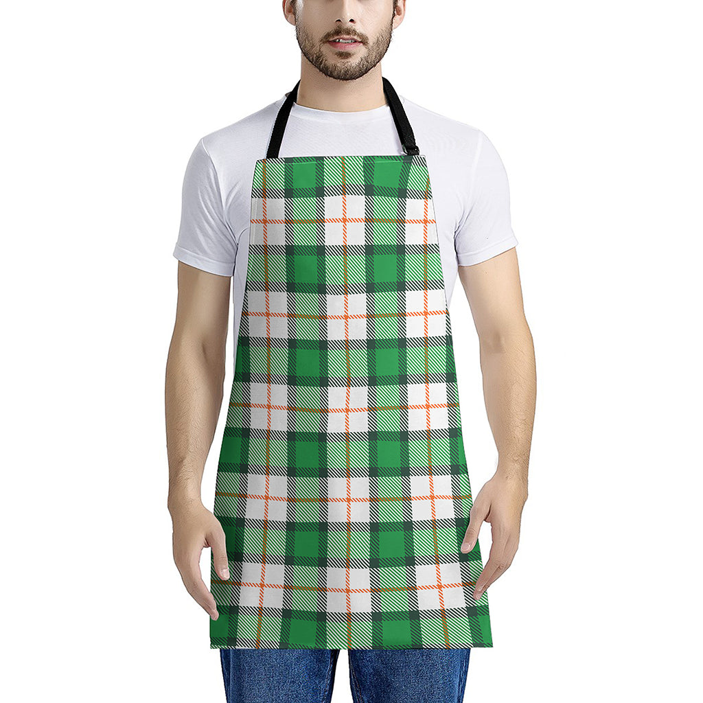 Irish Tartan St. Patrick's Day Print Apron