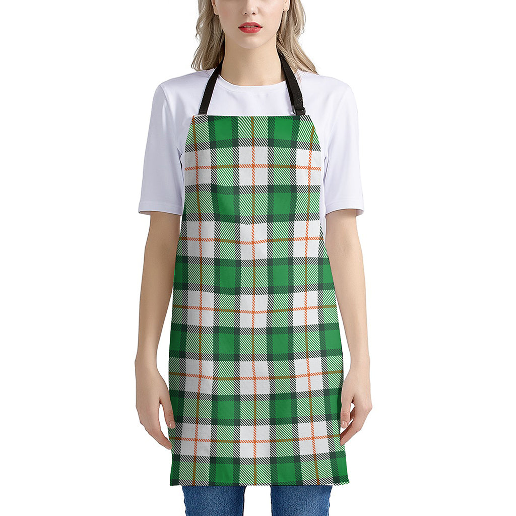 Irish Tartan St. Patrick's Day Print Apron