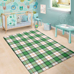 Irish Tartan St. Patrick's Day Print Area Rug