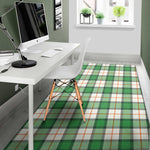 Irish Tartan St. Patrick's Day Print Area Rug