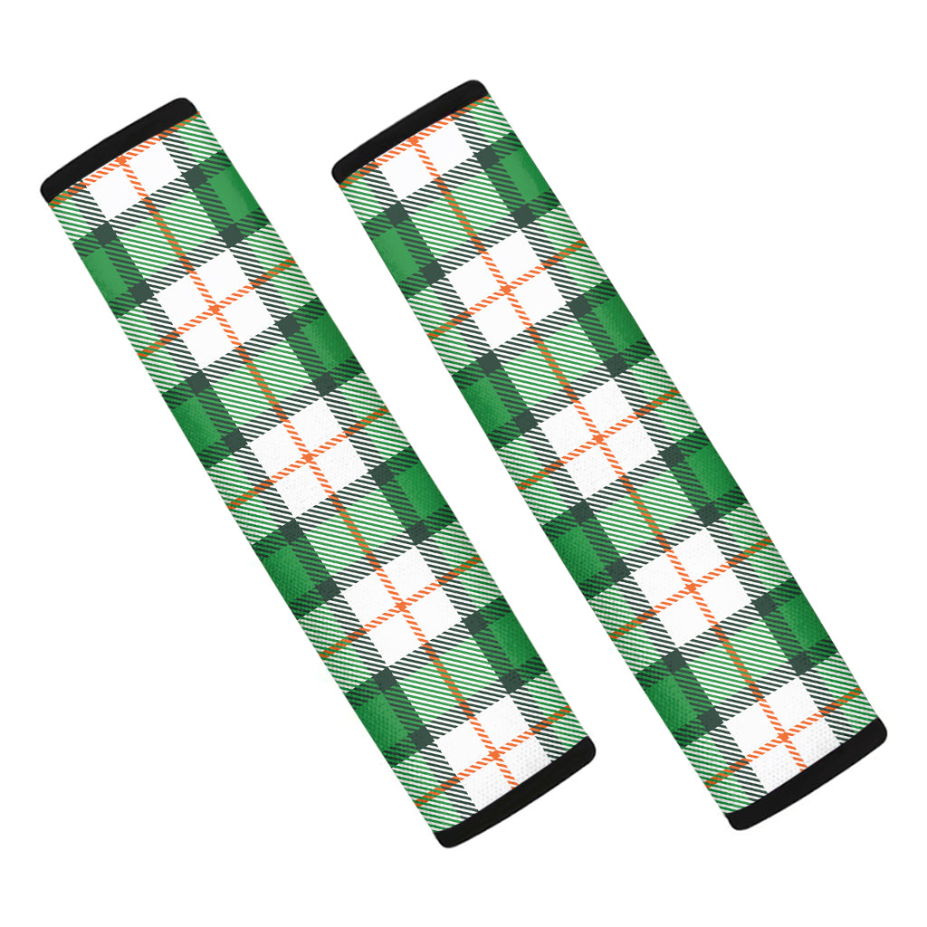Irish Tartan St. Patrick's Day Print Car Seat Belt Covers