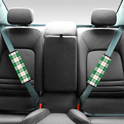 Irish Tartan St. Patrick's Day Print Car Seat Belt Covers