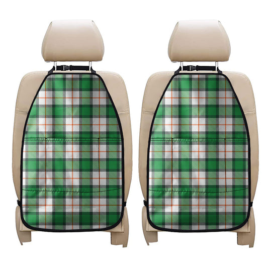Irish Tartan St. Patrick's Day Print Car Seat Organizers