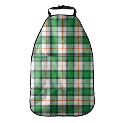 Irish Tartan St. Patrick's Day Print Car Seat Organizers