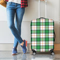 Irish Tartan St. Patrick's Day Print Luggage Cover