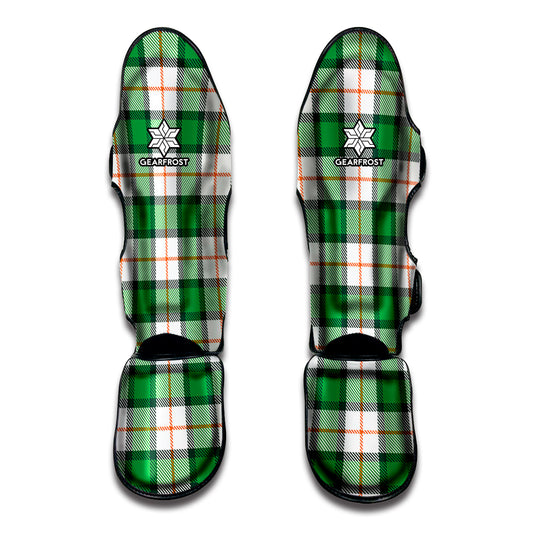 Irish Tartan St. Patrick's Day Print Muay Thai Shin Guard