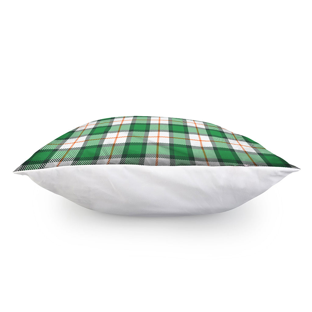 Irish Tartan St. Patrick's Day Print Pillow Cover