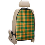 Irish Themed Plaid Pattern Print Car Seat Organizers