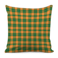 Irish Themed Plaid Pattern Print Pillow Cover