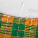 Irish Themed Plaid Pattern Print Sofa Cover
