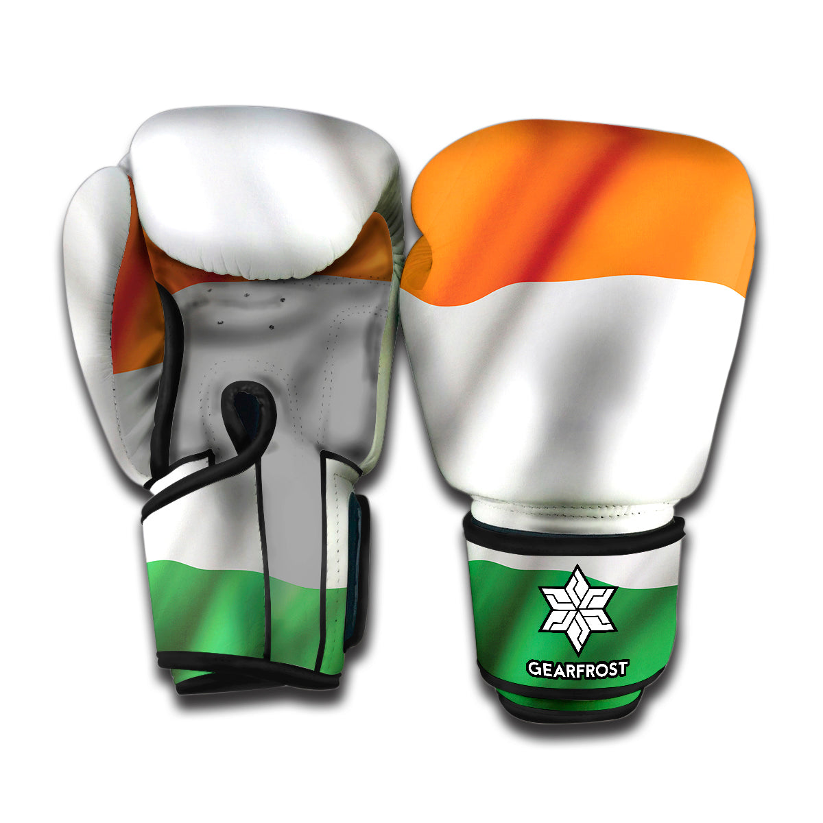 irish boxing gear Irish Flag Print Boxing Gloves