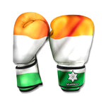Irish Flag Print Boxing Gloves