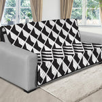 Isometric Geometric Pattern Print Futon Protector