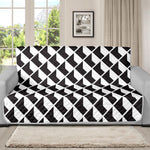 Isometric Geometric Pattern Print Futon Protector