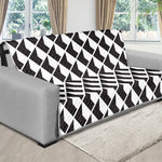 Isometric Geometric Pattern Print Futon Protector