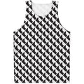 Isometric Geometric Pattern Print Men's Tank Top