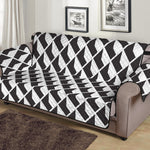 Isometric Geometric Pattern Print Sofa Protector