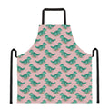 Isometric Tyrannosaurus Pattern Print Apron